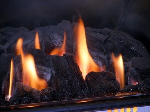 gas fireplace